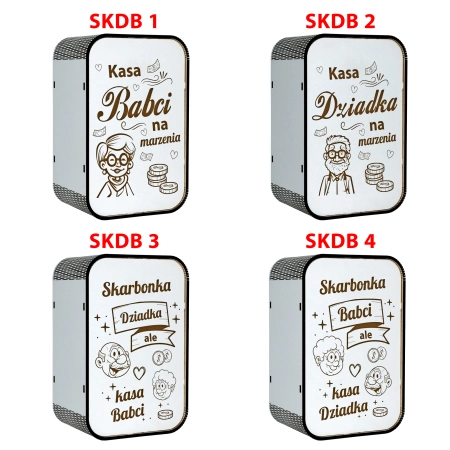 Prezent na Dzień Babci i Dziadka wyjątkowy skarbonka